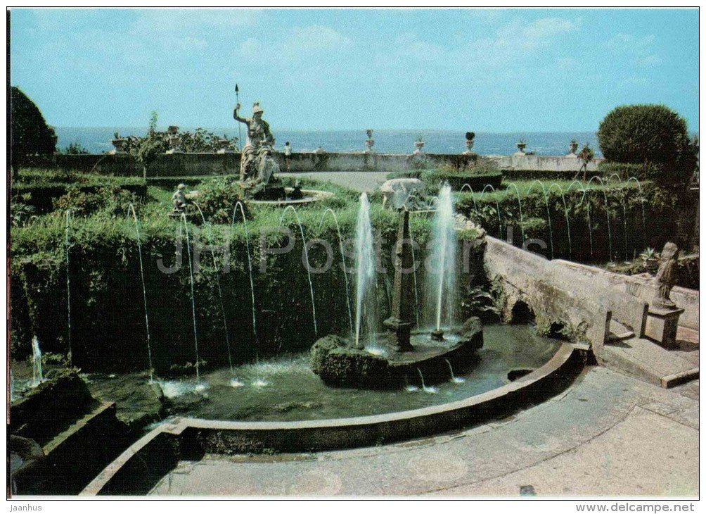 La Rometta - The Little Rome Fountain - Villa d´Este - Tivoli - Lazio - 35 - Italia - Italy - unused - JH Postcards