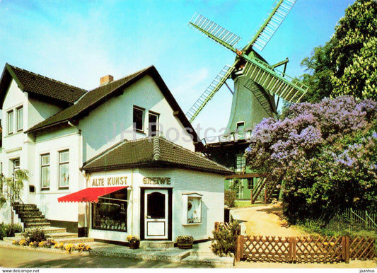 Hamburg Bergedorf - Bergedorfer Muhle - windmill - Germany - unused - JH Postcards