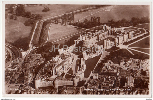 Windsor Castle from the Air - 223382 - 1952 - United Kingdom - England - used - JH Postcards
