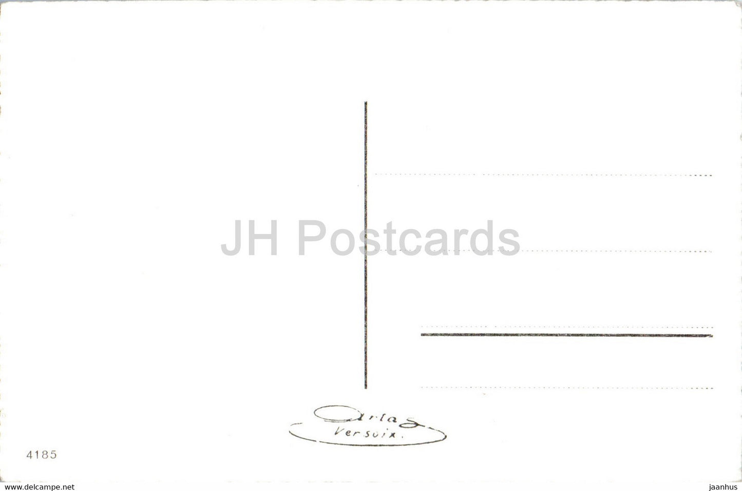 De Finhaut a Barberine - 4185 - carte postale ancienne - Suisse - inutilisée