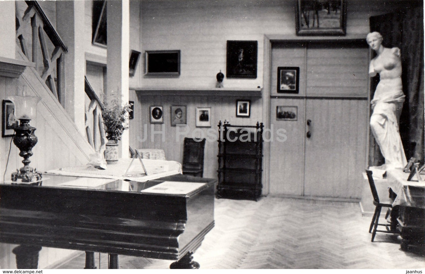 Russian Artist Repin Museum in Penaty - Living Room - 1979 - Russia USSR - unused - JH Postcards