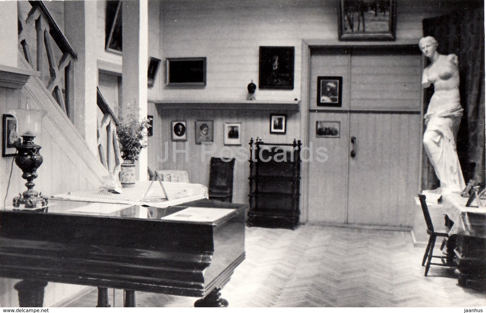 Russian Artist Repin Museum in Penaty - Living Room - 1979 - Russia USSR - unused - JH Postcards