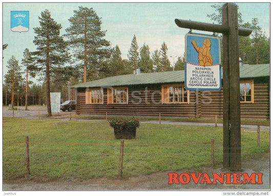 building - Arctic Circle - Rovaniemi - Finland - unused - JH Postcards