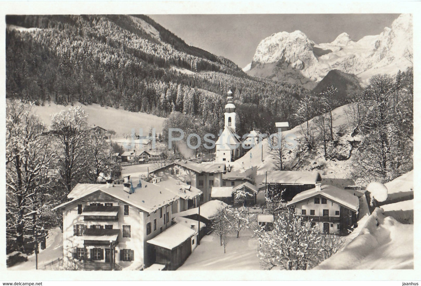 Ramsau im Winter - Germany - unused - JH Postcards
