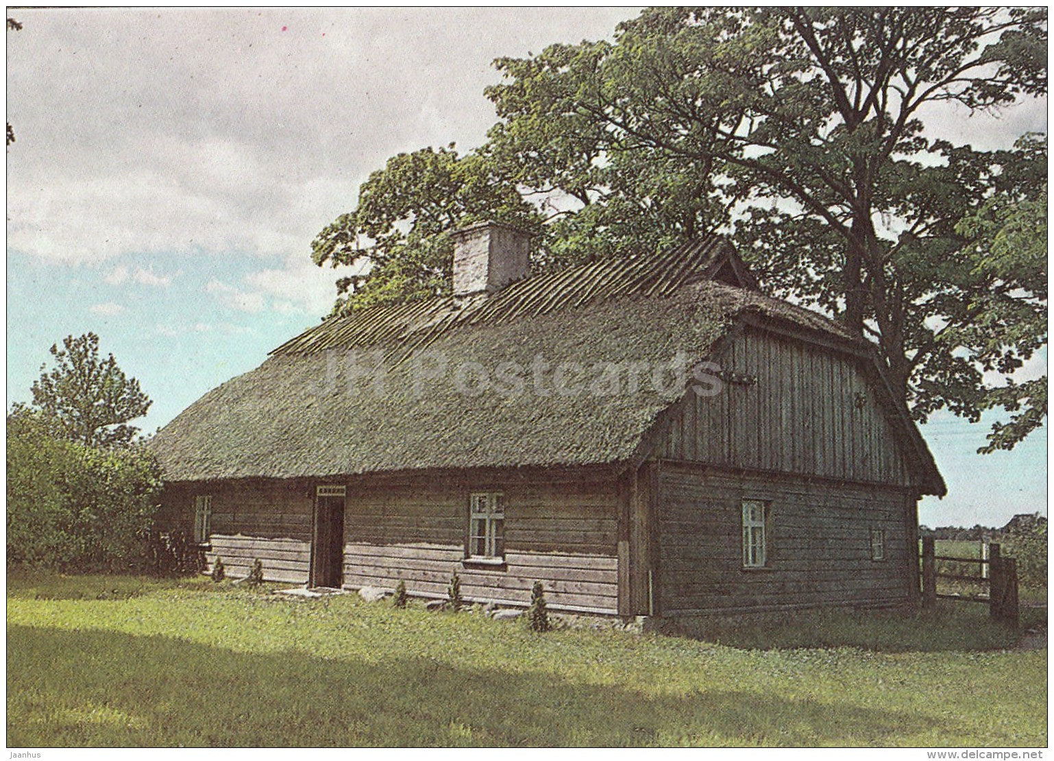 Estonian composer R. Tobias House Museum in Käina - Hiiumaa island - 1990 - Estonia USSR - unused - JH Postcards