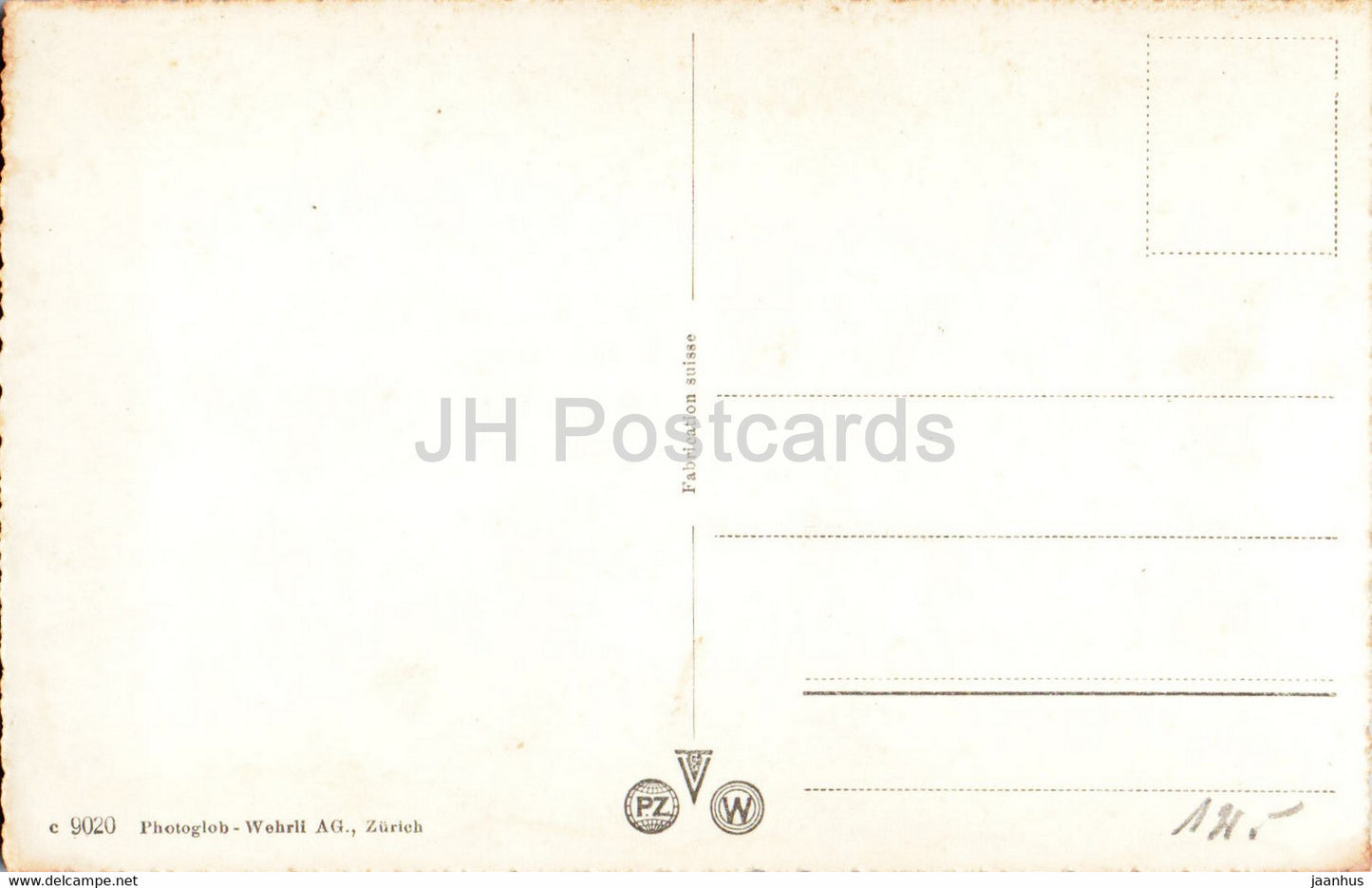 Andermatt - Blick gegen die Schollenenschlucht - 9020 - carte postale ancienne - Suisse - inutilisée