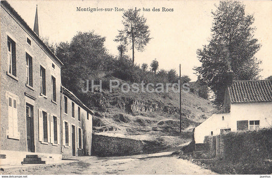 Montignies sur Roc - Le bas des Rocs - Feldpost - old postcard - 1917 - Belgium - used - JH Postcards