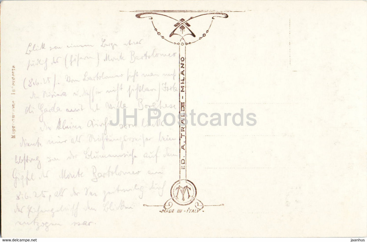 Lago di Garda - Golfo di Salo e Riviera - ship - 51 - old postcard - Italy - used