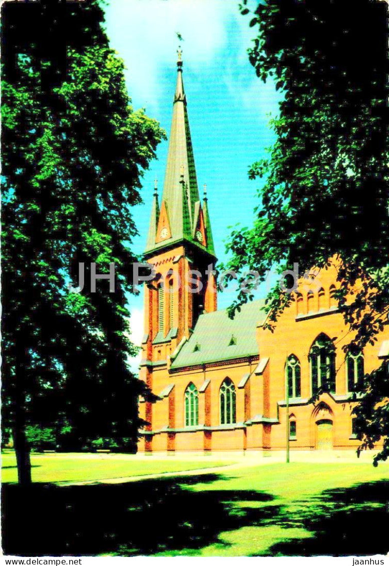 Eslov - Kyrkan - church - 0177 - Sweden – unused – JH Postcards