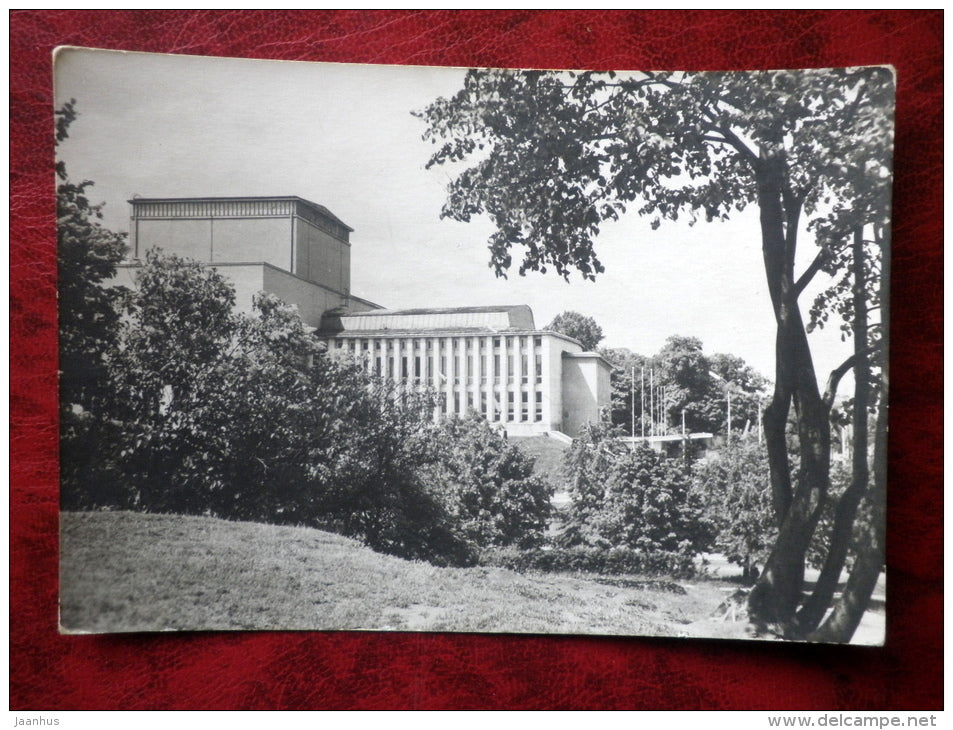 Theatre Vanemuine - Tartu - 1972 - Estonia - USSR - unused - JH Postcards