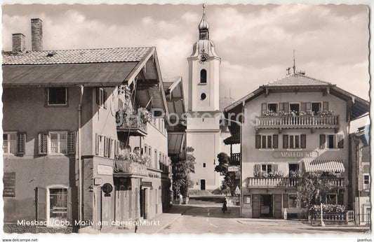 Miesbach - Motiv am oberen Markt - 1961 - Germany - used - JH Postcards