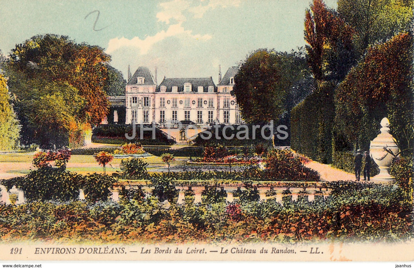 Environs d'Orléans - Les Bords du Loiret - Château du Randon - castle - 191 - old postcard - France - unused - JH Postcards