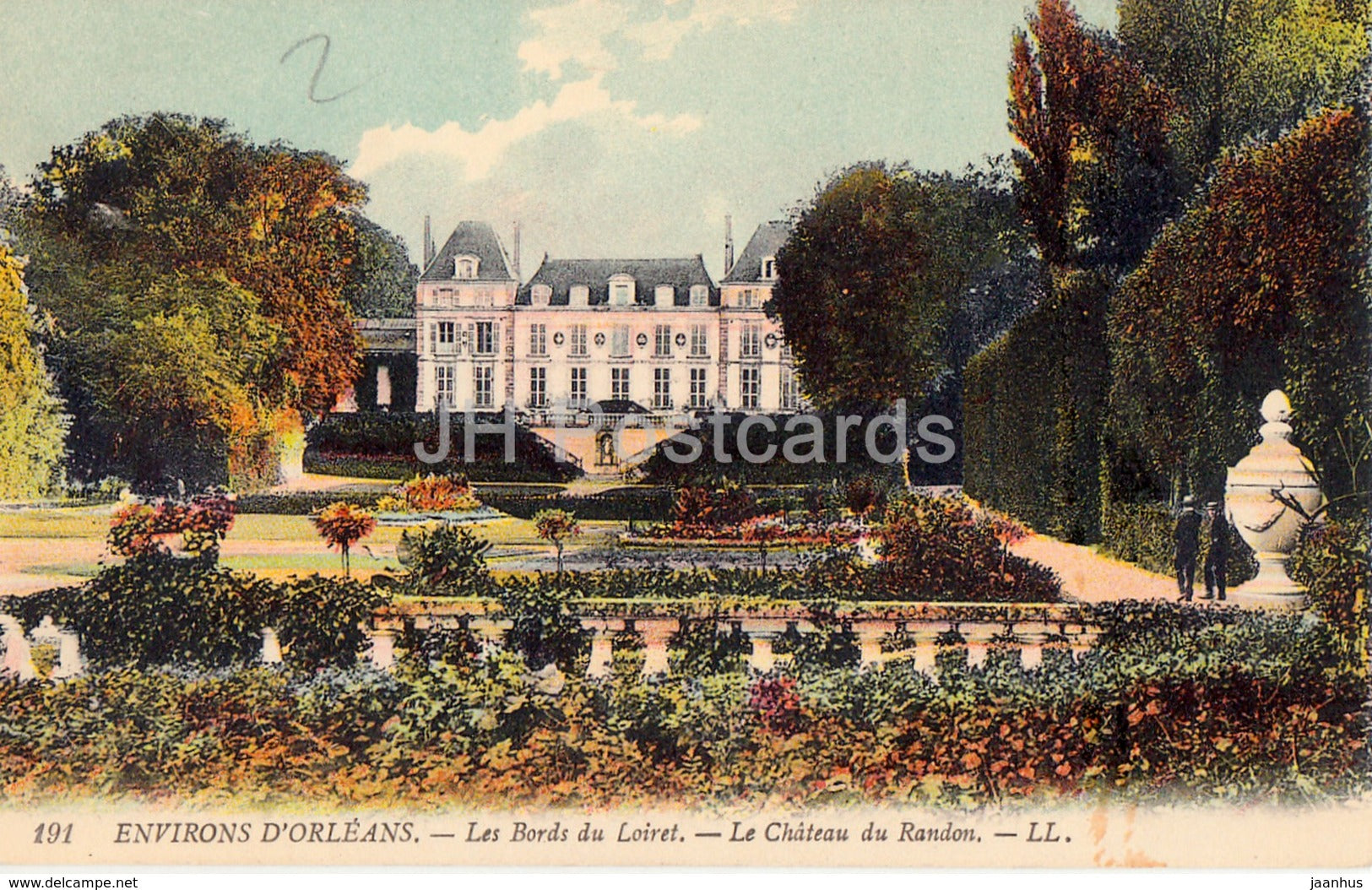 Environs d'Orléans - Les Bords du Loiret - Château du Randon - castle - 191 - old postcard - France - unused - JH Postcards