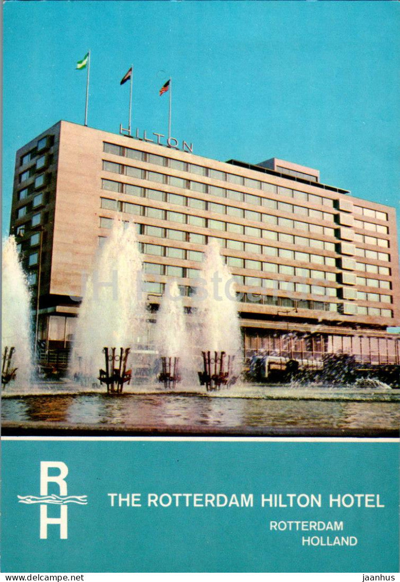 Rotterdam - The Rotterdam Hilton Hotel - Netherlands - unused - JH Postcards