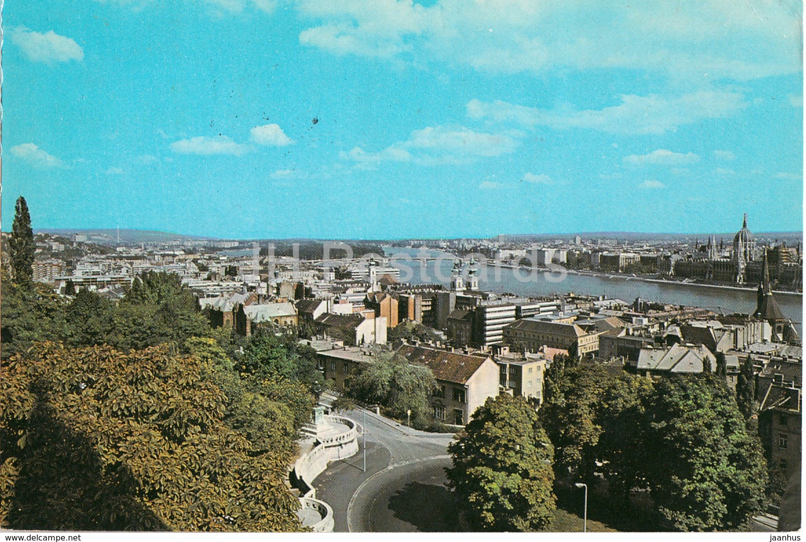 Budapest - view - Hungary - used - JH Postcards