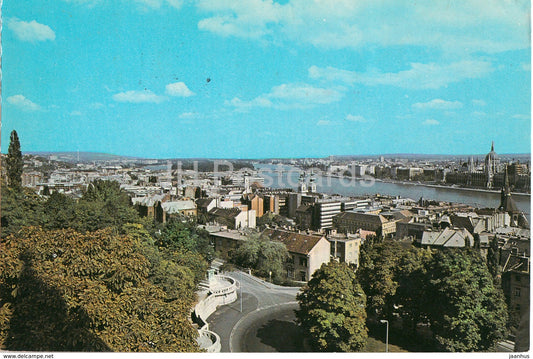 Budapest - view - Hungary - used - JH Postcards