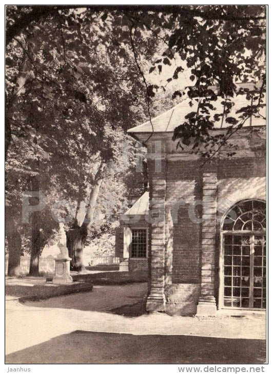 Monplaisir Palace - Petrodvorets - restoration - large format postcard - 1966 - Russia USSR - unused - JH Postcards