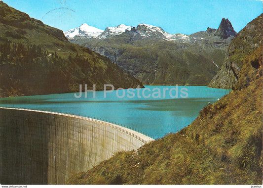 Vals Zervreila - Stausee mit Zervreilahorn - 1967 - Switzerland - used - JH Postcards