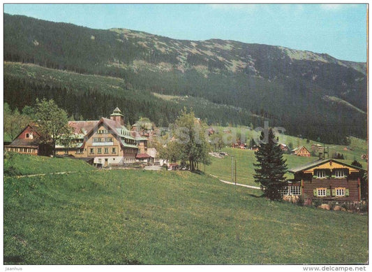 Krkonose - Spindleruv Mlyn - A children´s sanatorium in St. Peter Valley - Czechoslovakia - Czech - unused - JH Postcards
