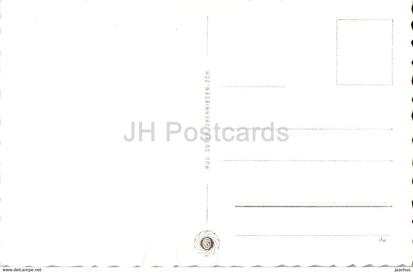 Witer im Lotschental - Sackhorn - 9717 - carte postale ancienne - Suisse - inutilisée