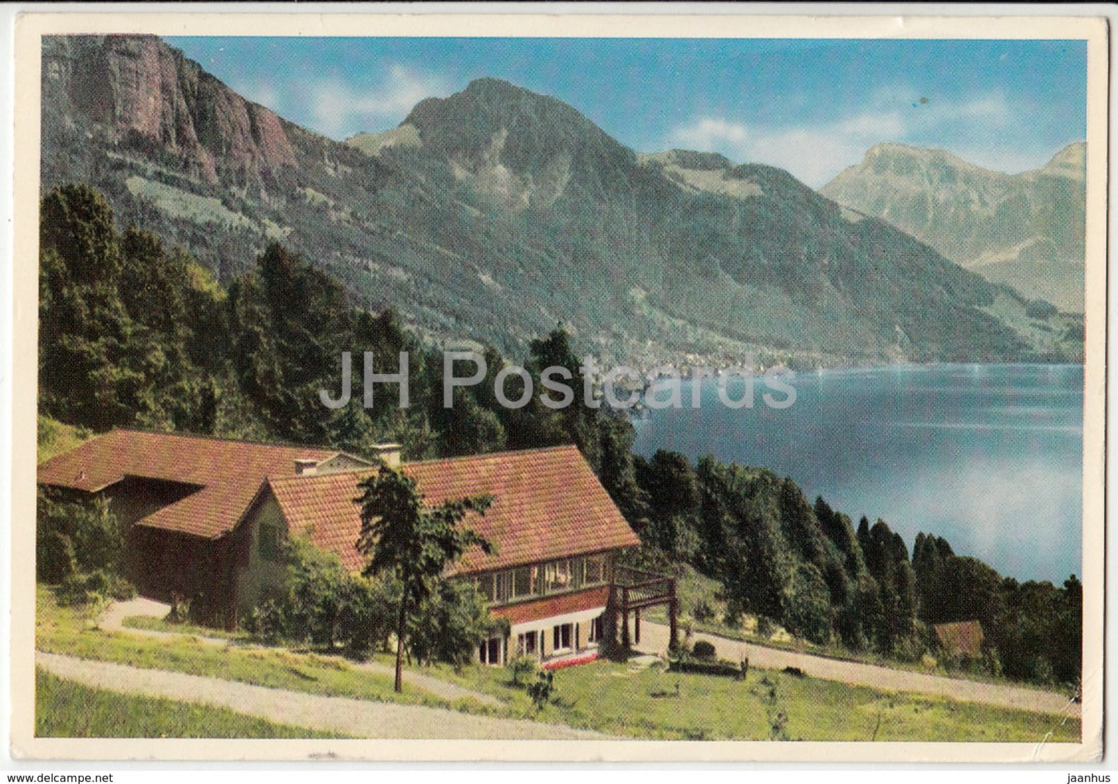 Blaukreuzheim Weggis - Switzerland - 1960 - used - JH Postcards