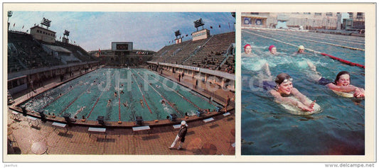 swimming pool - Olympic Venues - 1978 - Russia USSR - unused - JH Postcards