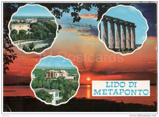 Lido de Metaponto - Matera - No. 16 - Italia - Italy - unused - JH Postcards