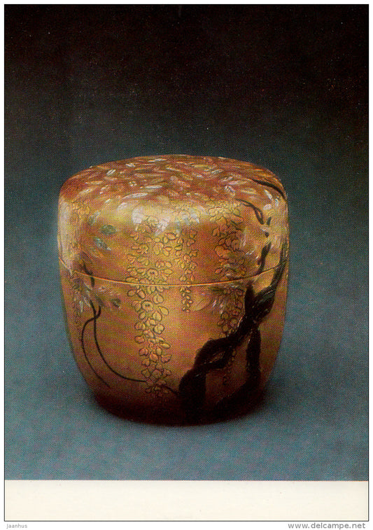 Tea-Caddy by Ogata Corin , Japan - Oriental Art - 1986 - Russia USSR - unused - JH Postcards