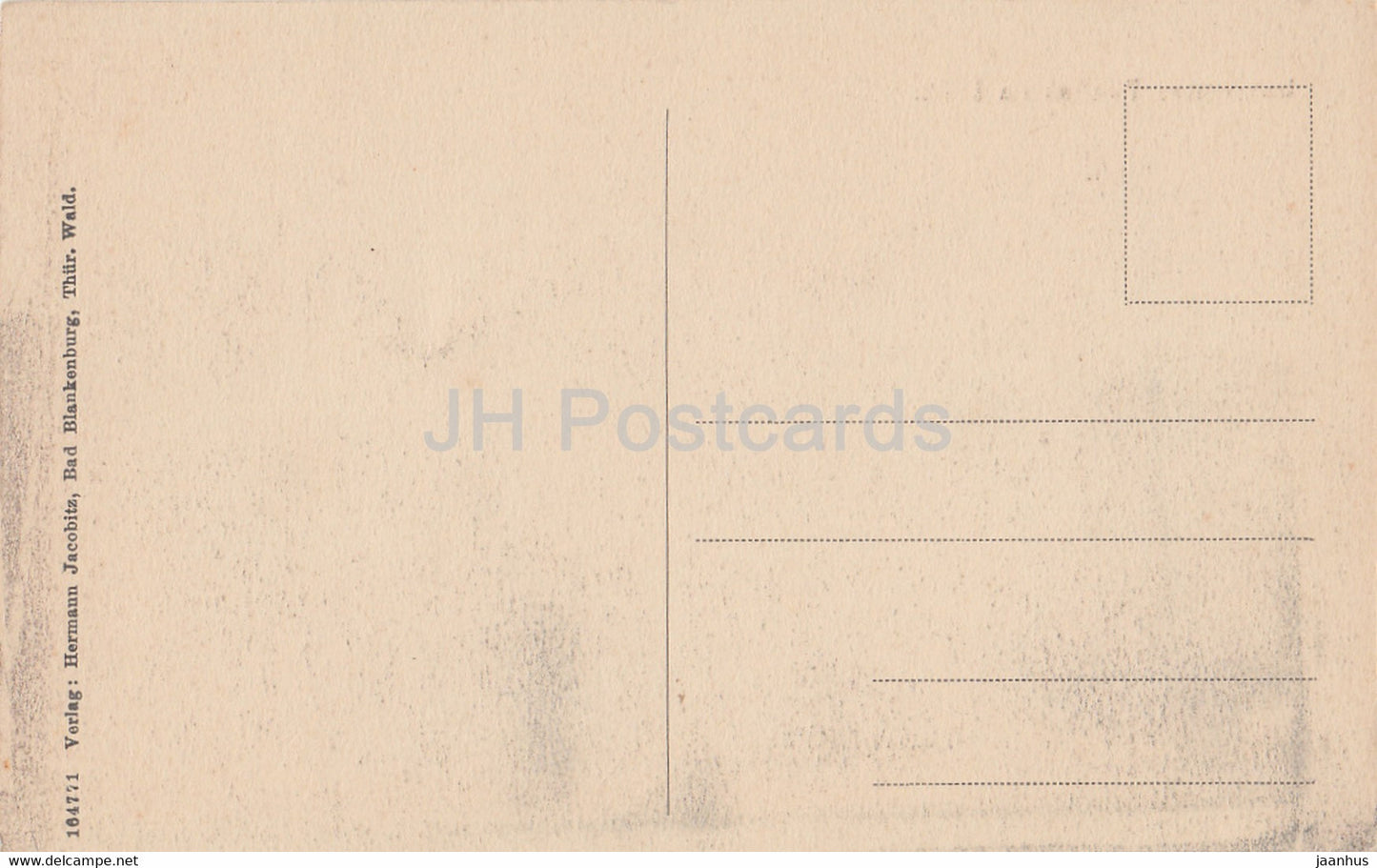 Klosterruine Paulinzella i Th - 164771 - old postcard - Germany - unused