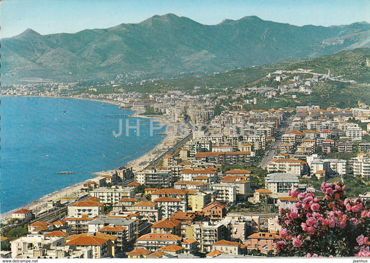 Pietra Ligure - Panorama da Levante - view from the east - 1987 - Italy - used - JH Postcards