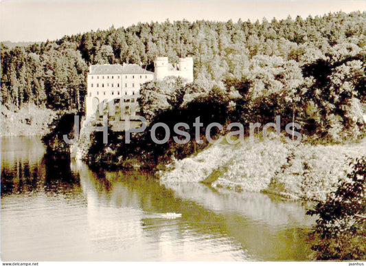 Orlik nad Vltavou - statni zamek - state castle - Czech Repubic - Czechoslovakia - unused - JH Postcards
