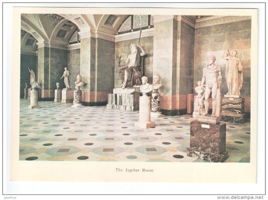 The Jupiter Room - Hermitage - St. Petersburg - Leningrad - 1978 - Russia USSR - unused - JH Postcards