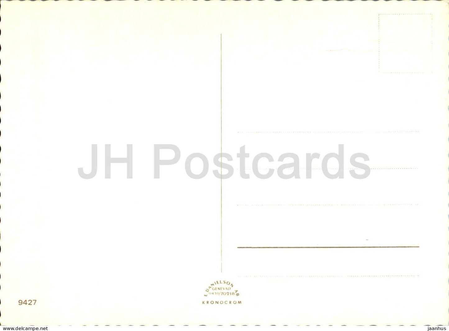 Landskrona - Sofia Albertina Kyrka - église - 9427 - Suède - inutilisé 