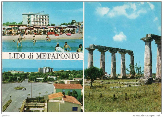 Lido de Metaponto - Matera - No. 4 - Italia - Italy - unused - JH Postcards