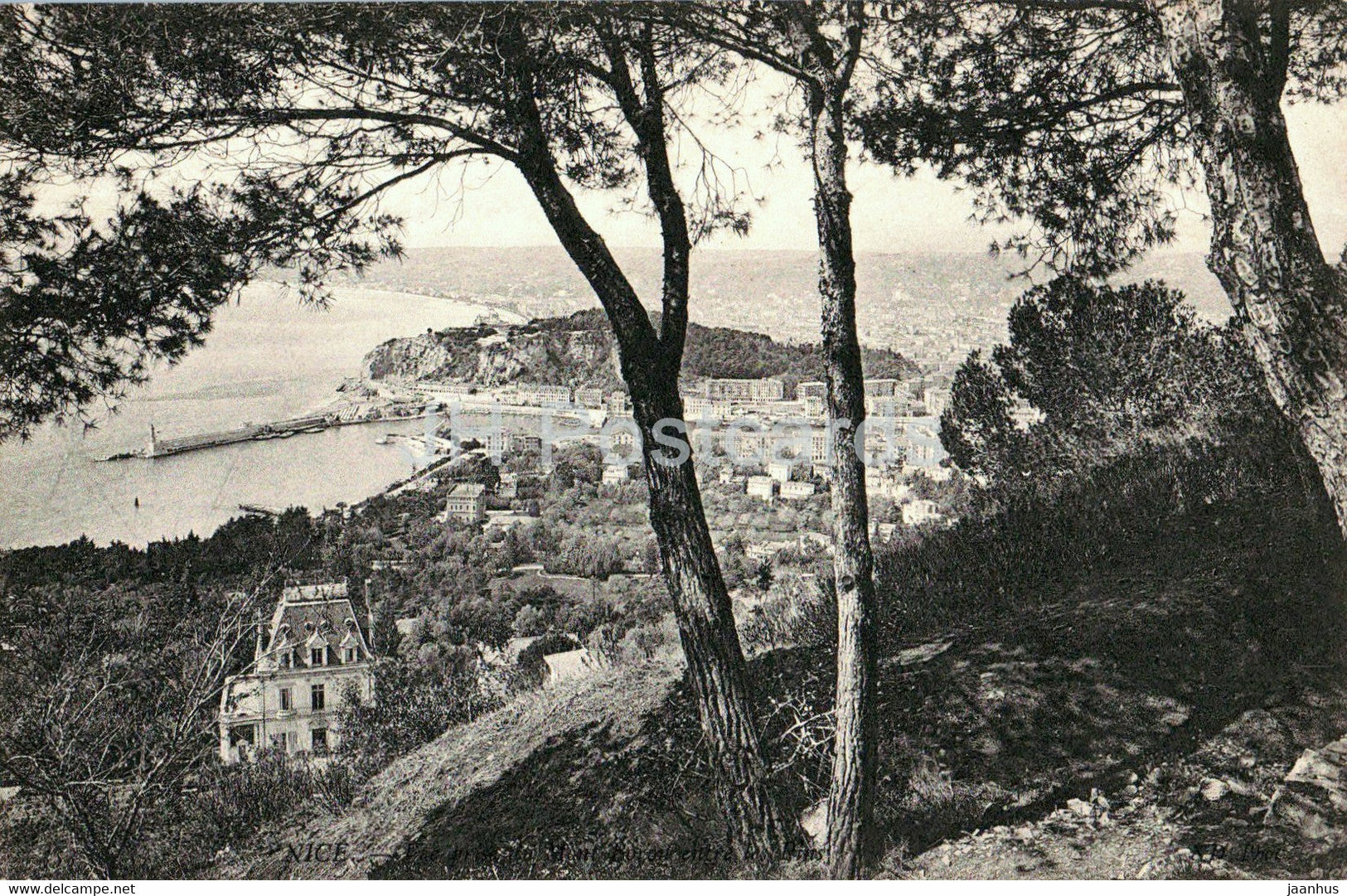 Nice - old postcard - 1906 - France - used - JH Postcards