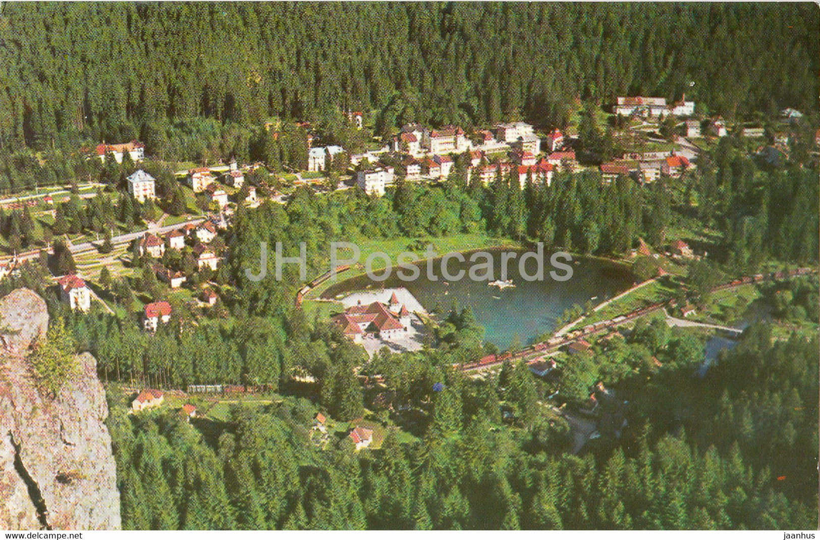 Tusnad - View from the Hawk's Rock - Romania - unused - JH Postcards