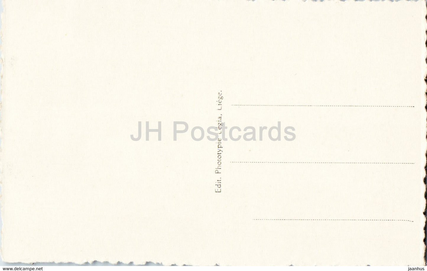 Liège - La Passerelle - 9 - pont - carte postale ancienne - Belgique - inutilisée