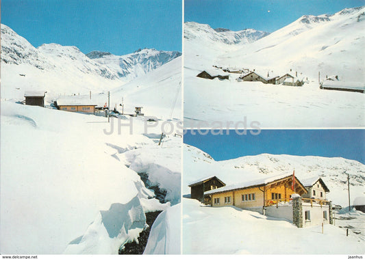 Avers Juf 2126 m - Forcellina u Piz Turba - 1983 - Switzerland - used - JH Postcards
