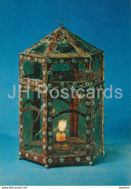 A Lantern - Applied Art in Moscow Kremlin Museum - 1978 - Russia USSR - unused - JH Postcards