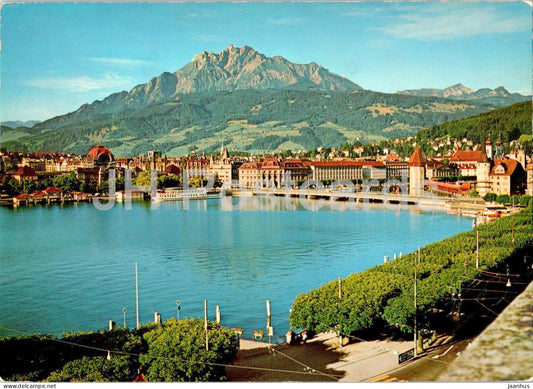 Luzern - Lucerne - Pilatus 2132 m - 4432 - Switzerland - unused - JH Postcards