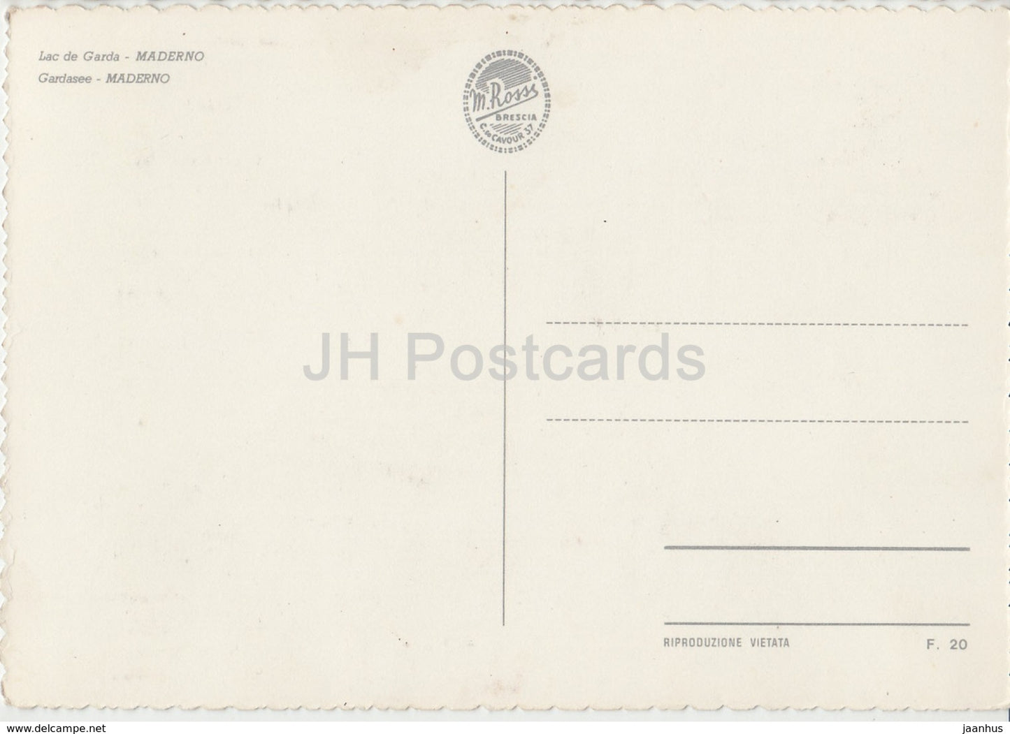 Maderno - Lago di Garda - Lac de Garda - multiview - Italy - unused