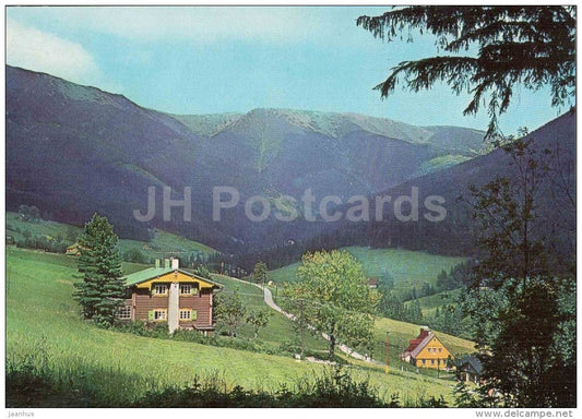 Krkonose - The Valley of St. Petr - Czechoslovakia - Czech - unused - JH Postcards