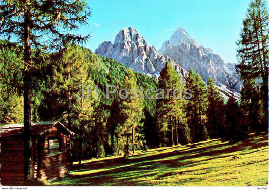 Dolomiti - Cima di Sesto - Gsellknoten 2865 m - Punta Tre Scarperi - 1986 - Italy - used - JH Postcards