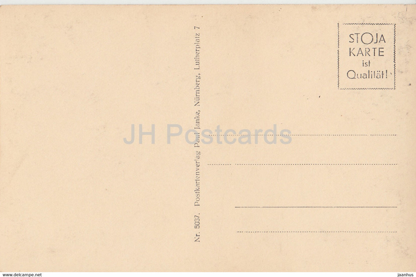 Nurnberg - An der Pagnitz - old postcard - Germany - unused