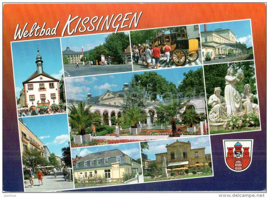 Bad Kissingen - Kissi 1436 - Leuchttürme , Brunsbüttel - Germany - 2005 gelaufen - JH Postcards