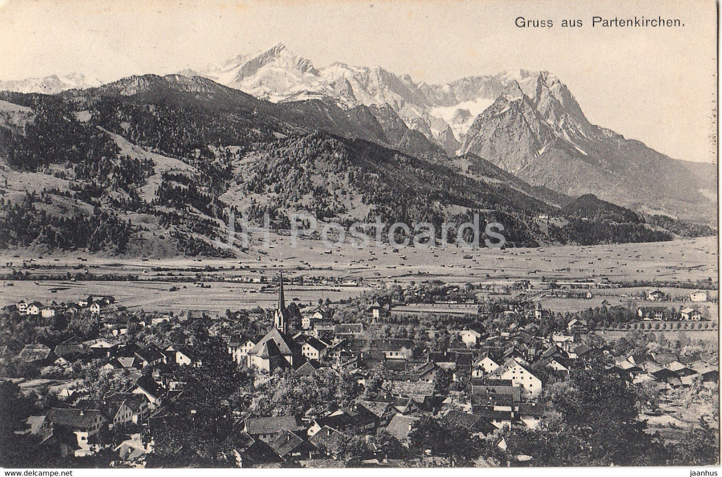 Gruss aus Partenkirchen - 352 - old postcard - 1911 - Germany - used - JH Postcards