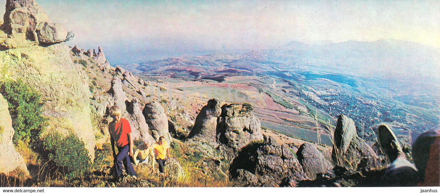 The Valley of Phantoms - Crimea - 1979 - Ukraine USSR - unused - JH Postcards