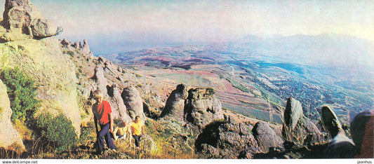 The Valley of Phantoms - Crimea - 1979 - Ukraine USSR - unused - JH Postcards
