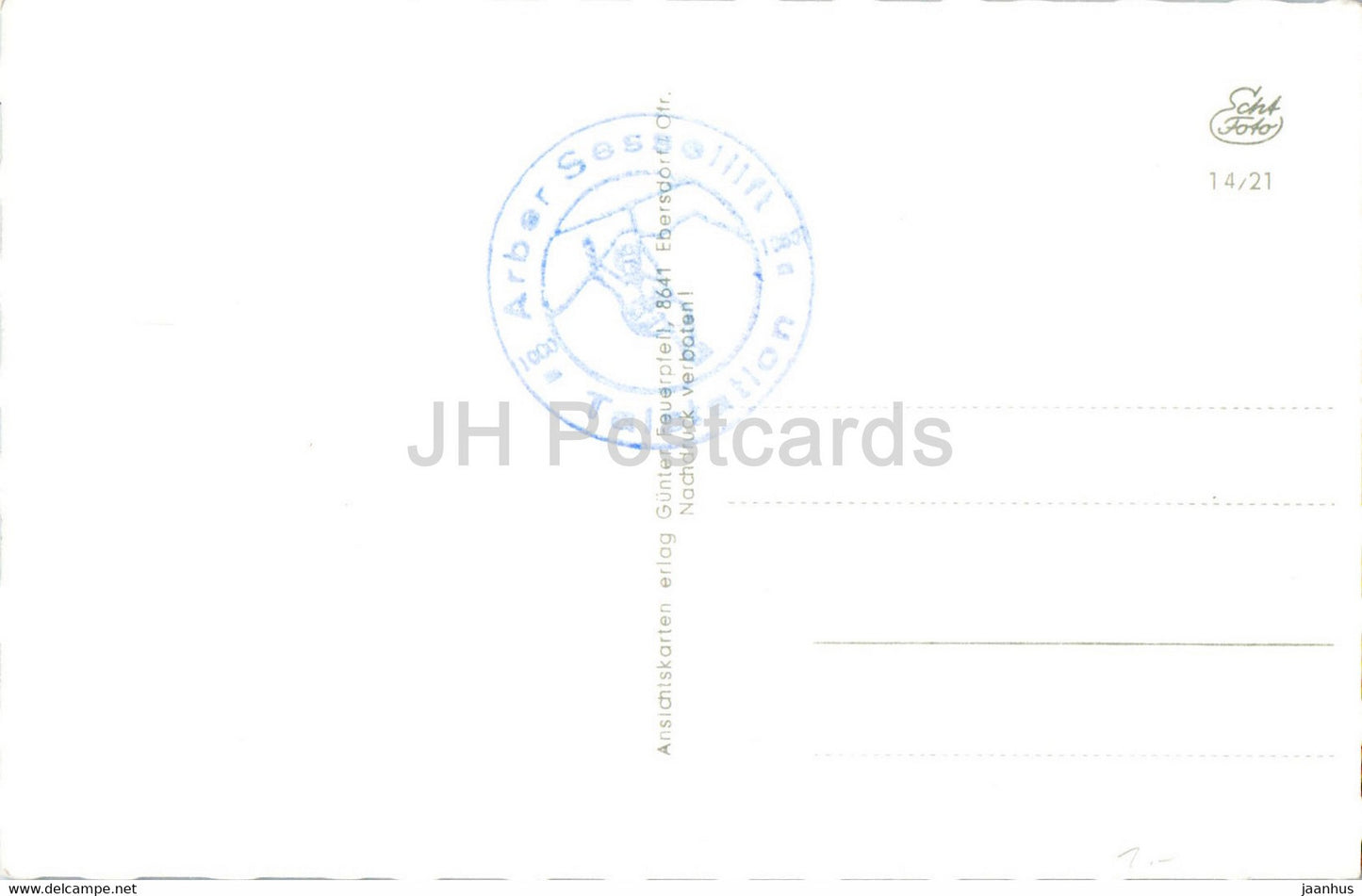 Rund um den Arber - Deutschland - unbenutzt