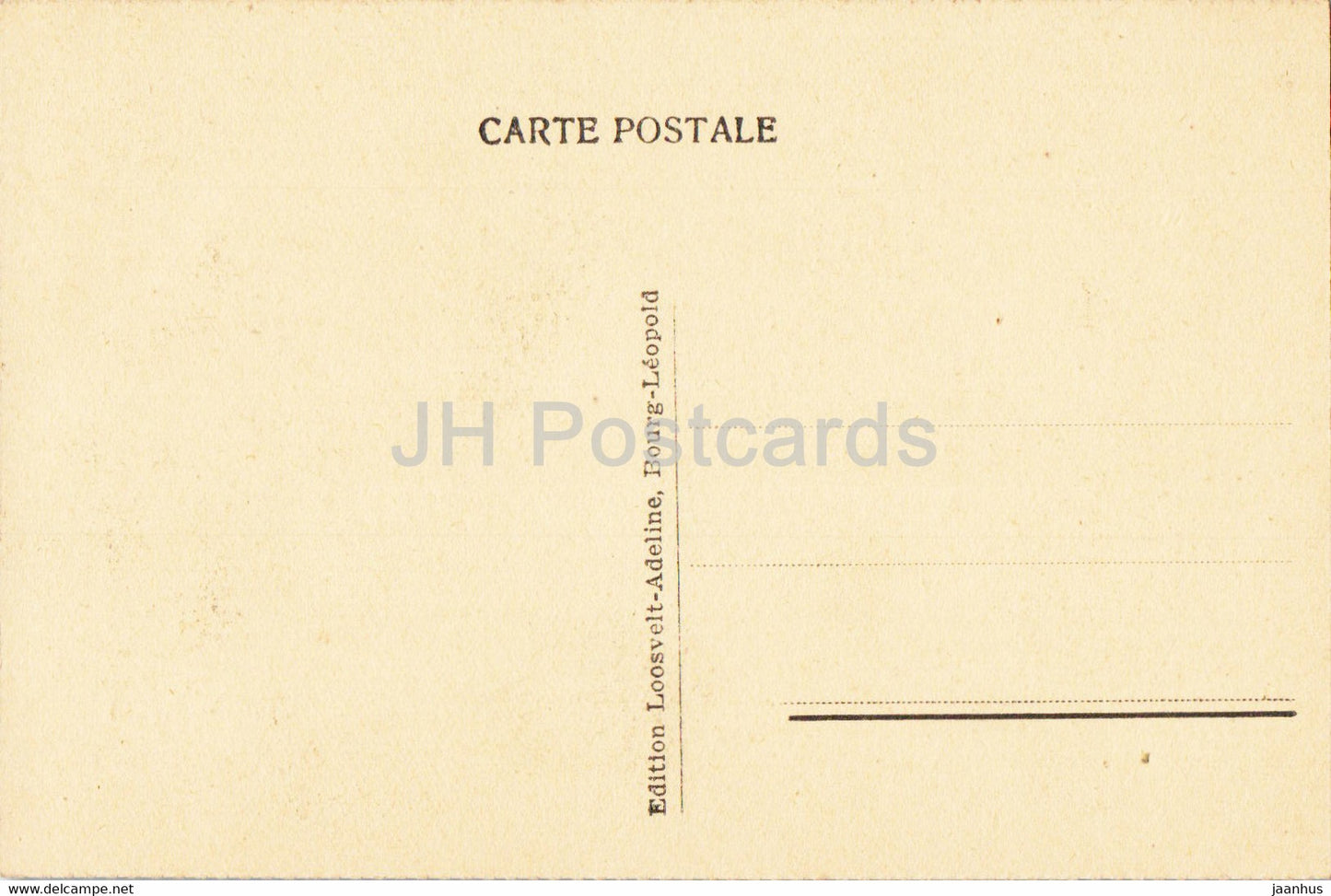 Bourg Leopold - Leopoldsburg - Pavillon du Ministre de la Defense Nationale - old postcard - Belgium - unused